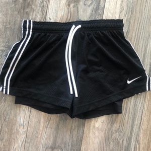 Nike Dri-fit shorts with built in tights